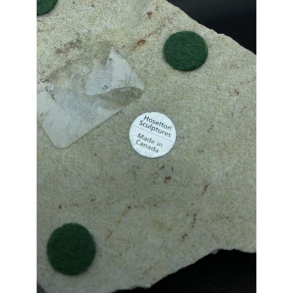 Canadian Goose Signed 983 Hoselton Aluminum Sculpture 5.5” On Rock - Picture 12 of 12